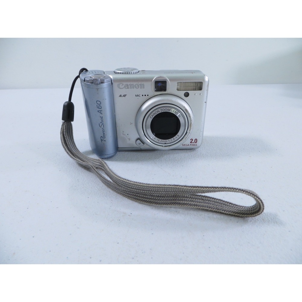 Canon PowerShot A60 2.0 MP‎ Digital Camera AS IS FOR PARTS READ